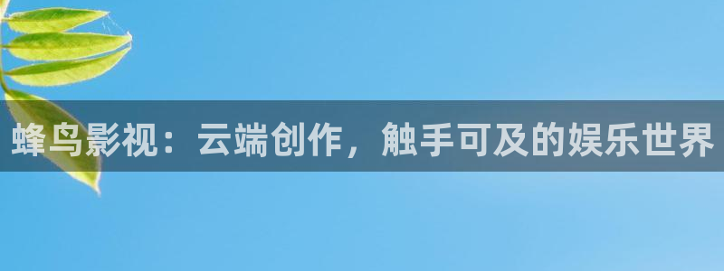 熊猫电视：蜂鸟影视：云端创作，触手可及的娱乐世界